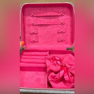 A New Day Jewelry Case Organizer Silver/Pink